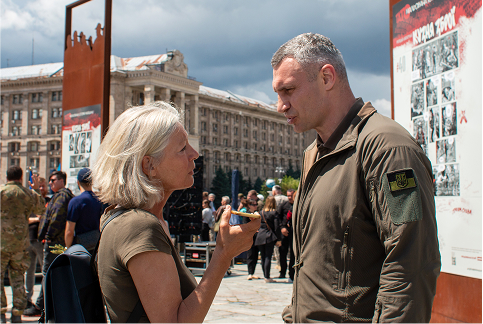 Cathrin Kahlweit Interview Dr. Klitschko